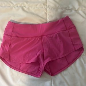 sonic pink lulu speed-up shorts